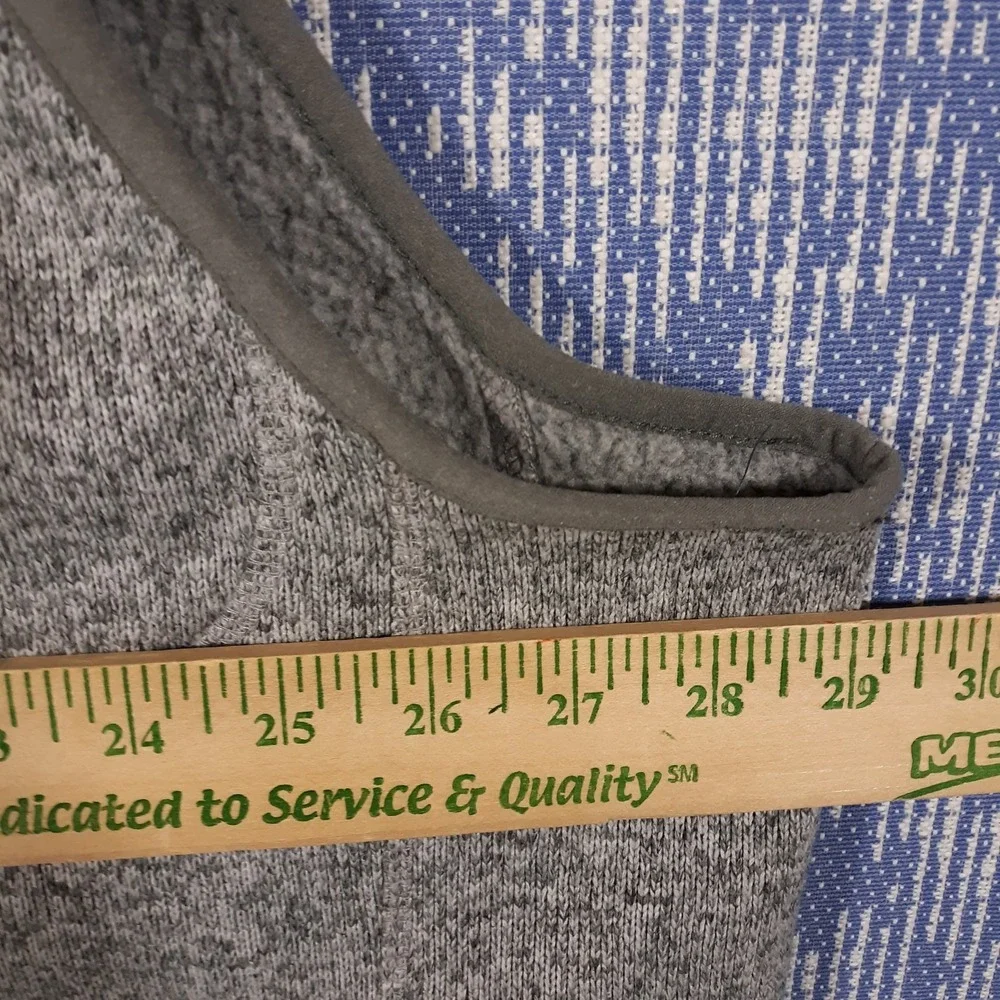 L.L. Bean Vest Mens 3XL Slightly Fitted Full Zip Gray Outdoor Travel Hiking